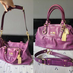 100% Genuine Coach Madison Sabrina leather handbag